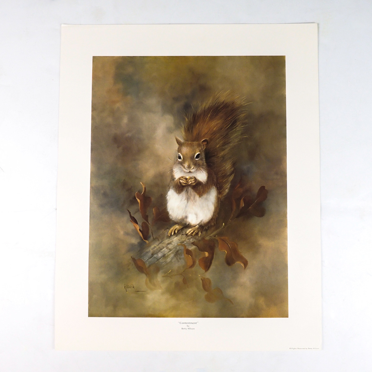 Betty Allison Fine Art Print of "Contentment"