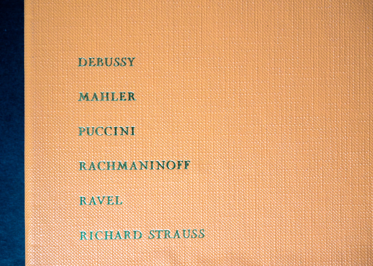 "Concerts of Great Music" Record Sets