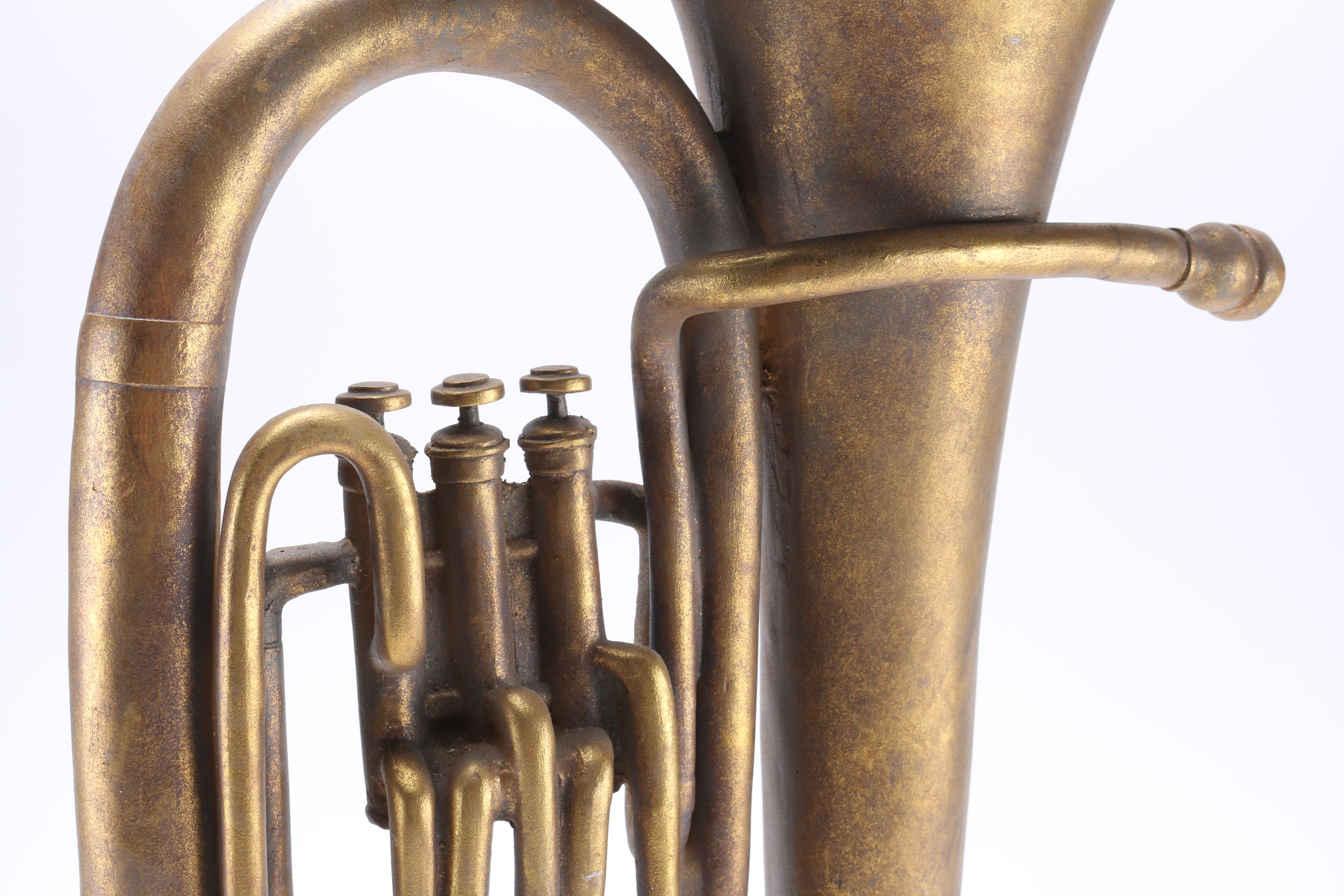 Large Decorative Tuba