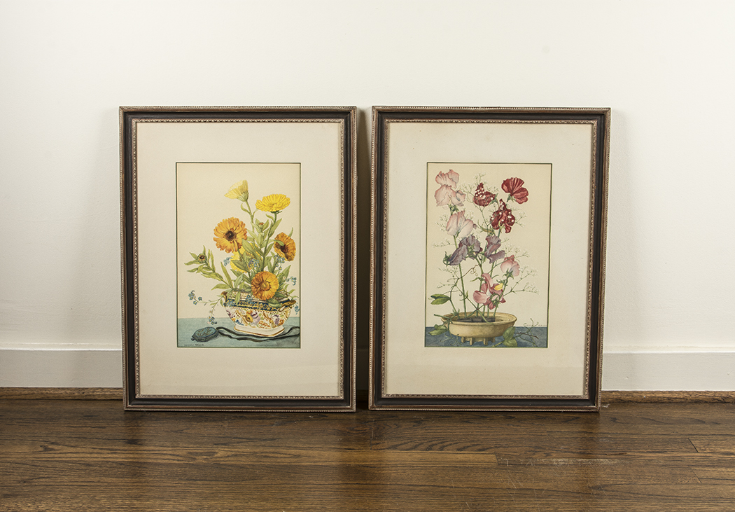 Pair of Laurence Perugini Lithographs