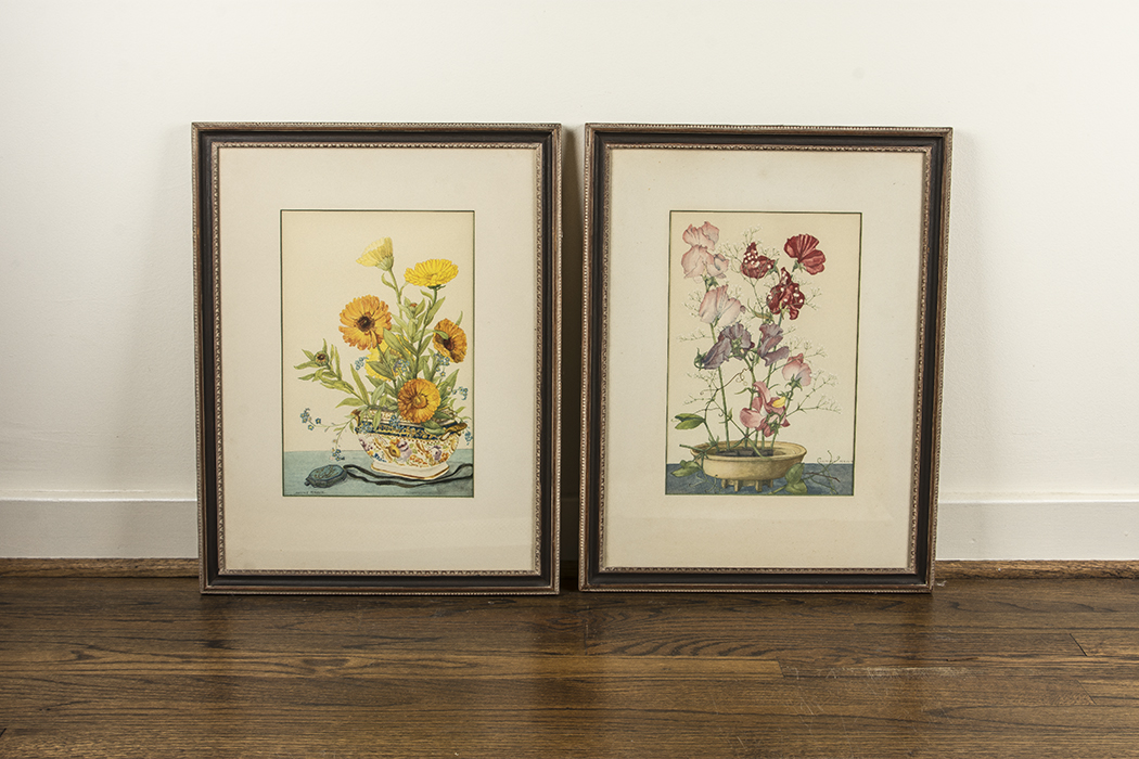 Pair of Laurence Perugini Lithographs