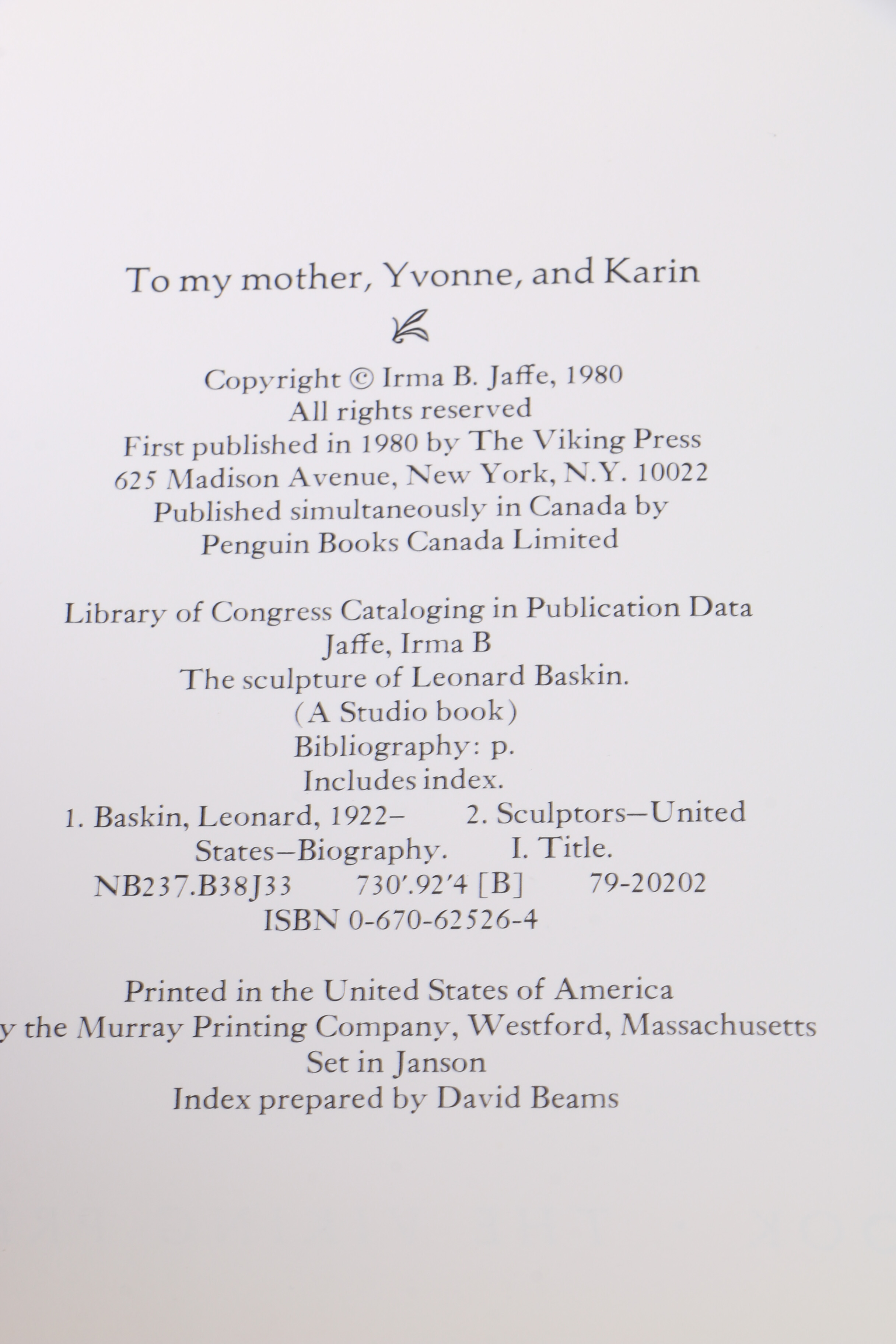 Art and Sculpture Books