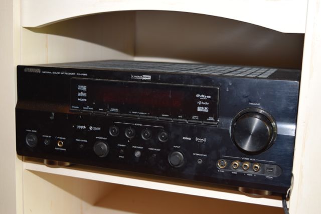 Polk Audio Soundbar and Subwoofer With Yamaha Receiver