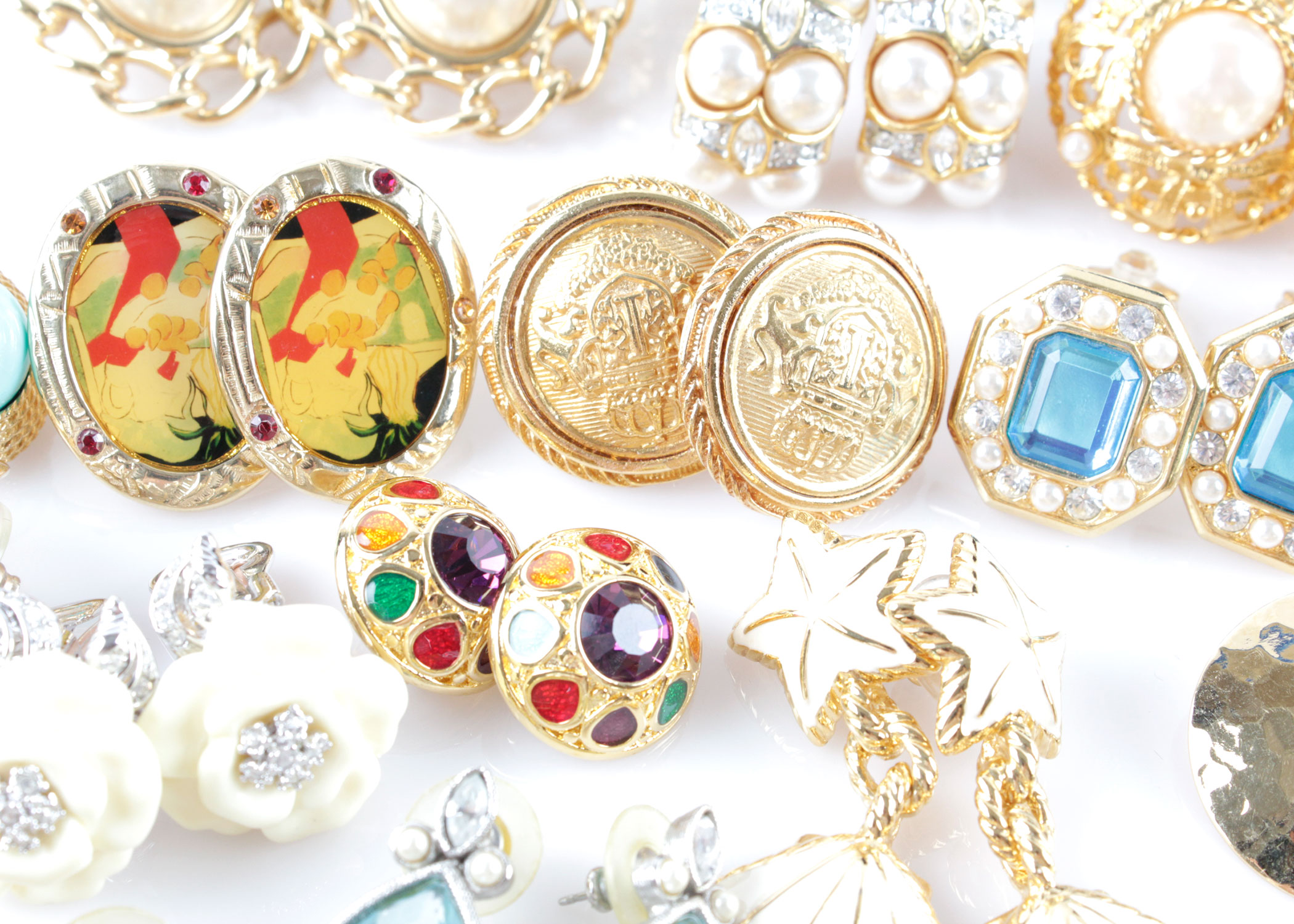 Large Collection of Earrings