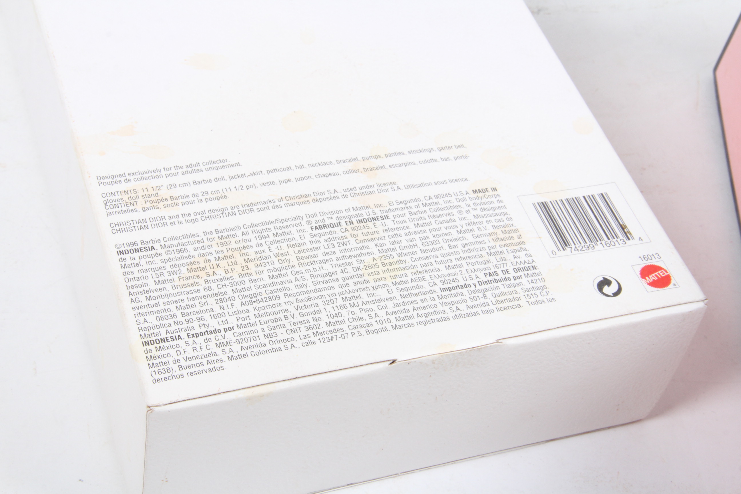 Four Limited Edition Barbie Dolls Designed by Christian Dior, Donna Karan, and Hanae Mori