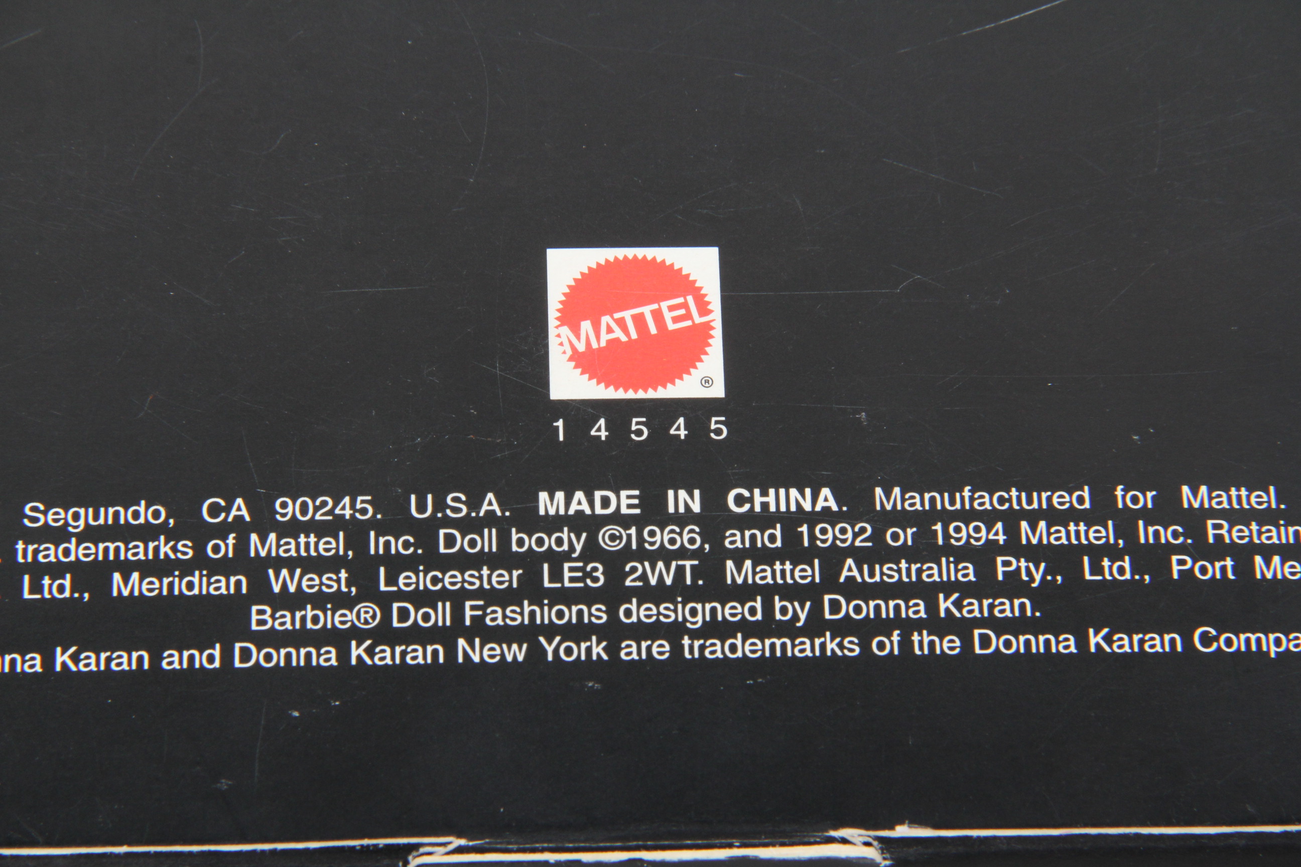 Four Limited Edition Barbie Dolls Designed by Christian Dior, Donna Karan, and Hanae Mori