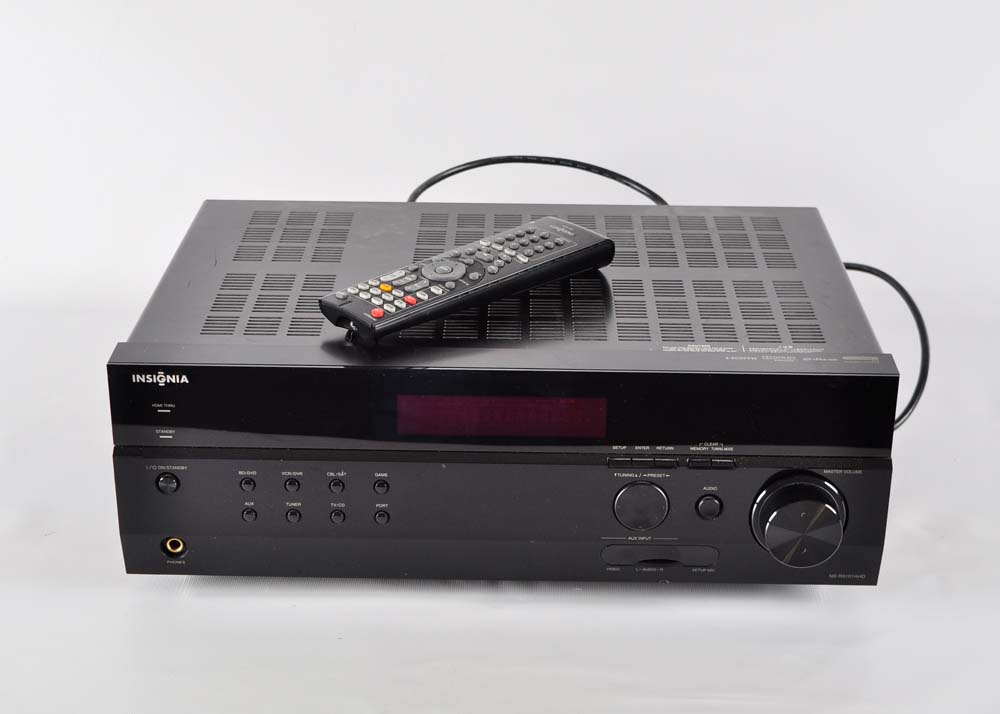 Insignia Home Theatre Receiver with Four Speakers