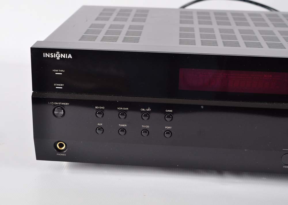 Insignia Home Theatre Receiver with Four Speakers