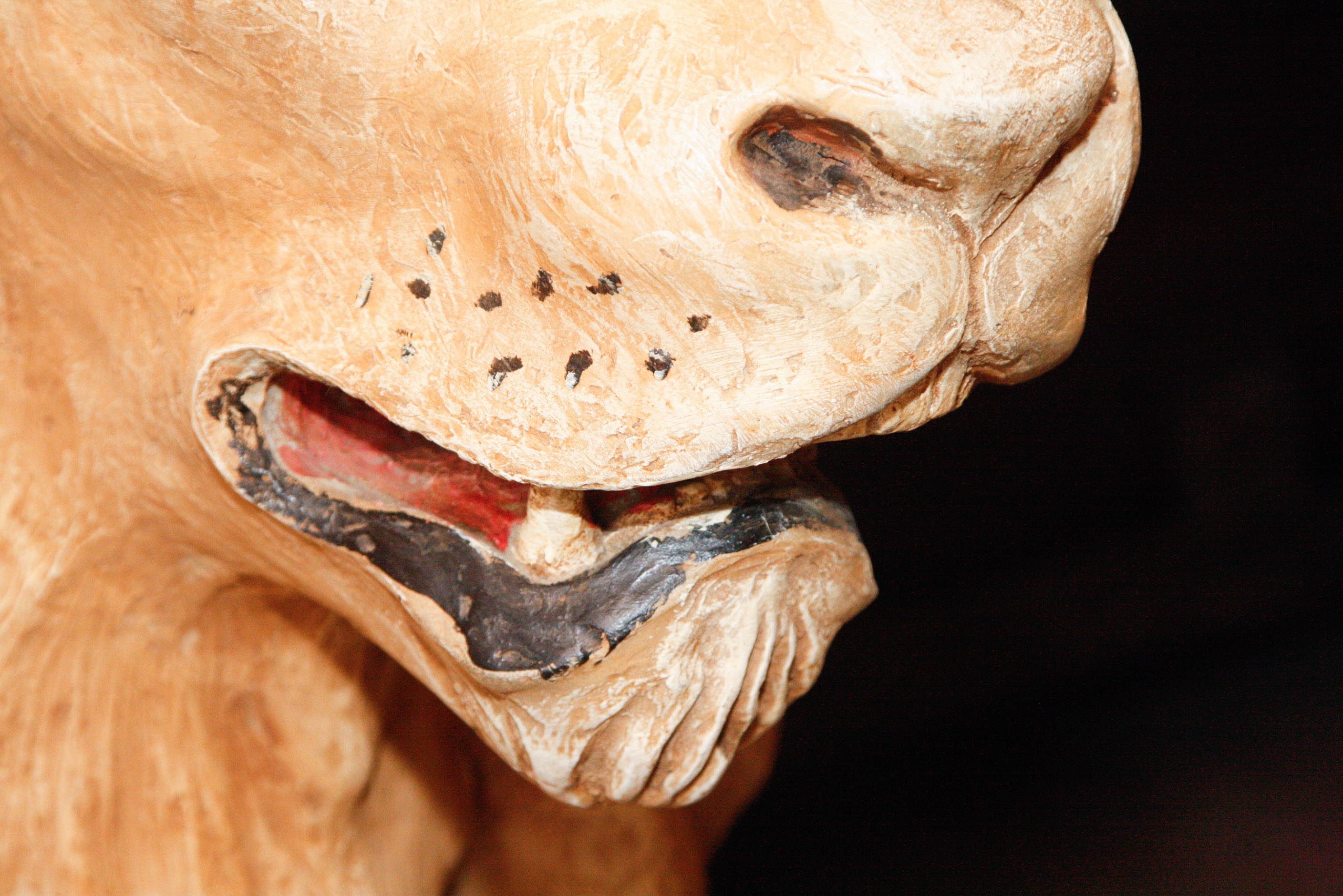 Life-Size Fiberglass Lion Statue with Saddle