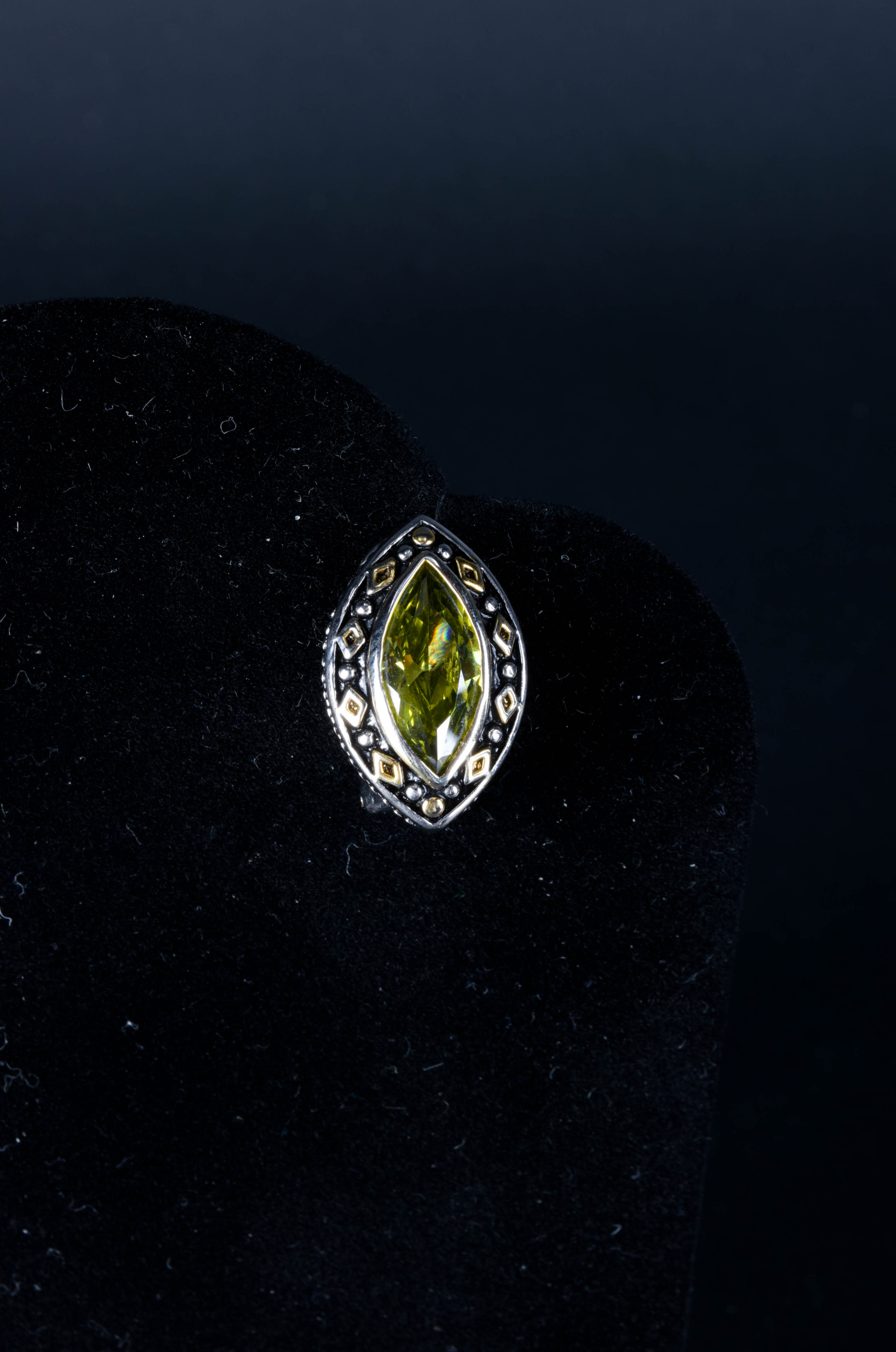 Sara Botello Sterling Necklace with Pendant and Earrings