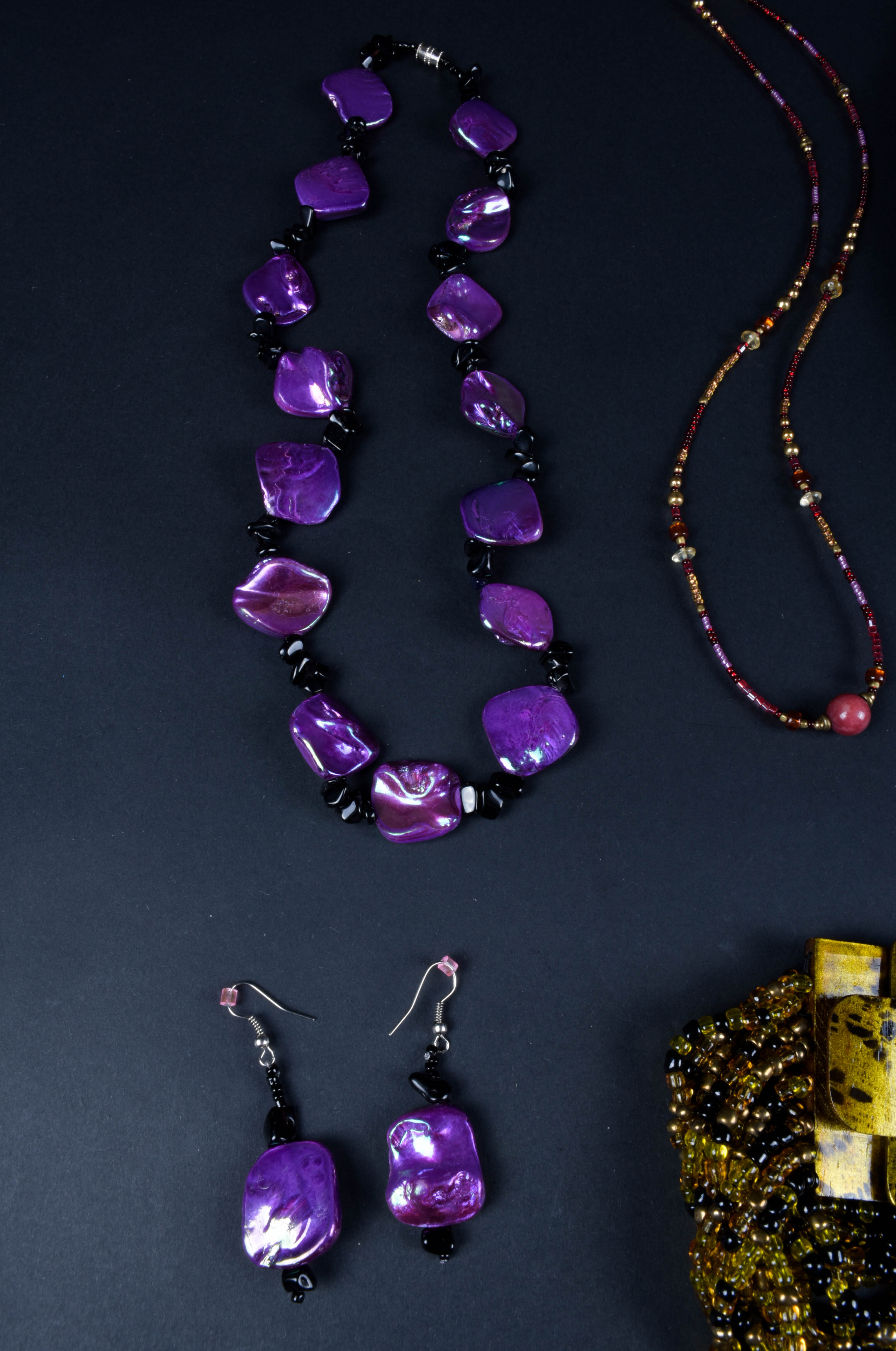 Collection of Beaded Costume Jewelry