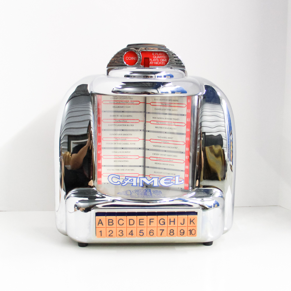 Camel Cigarette Jukebox Style Radio Receiver