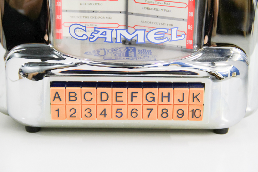 Camel Cigarette Jukebox Style Radio Receiver