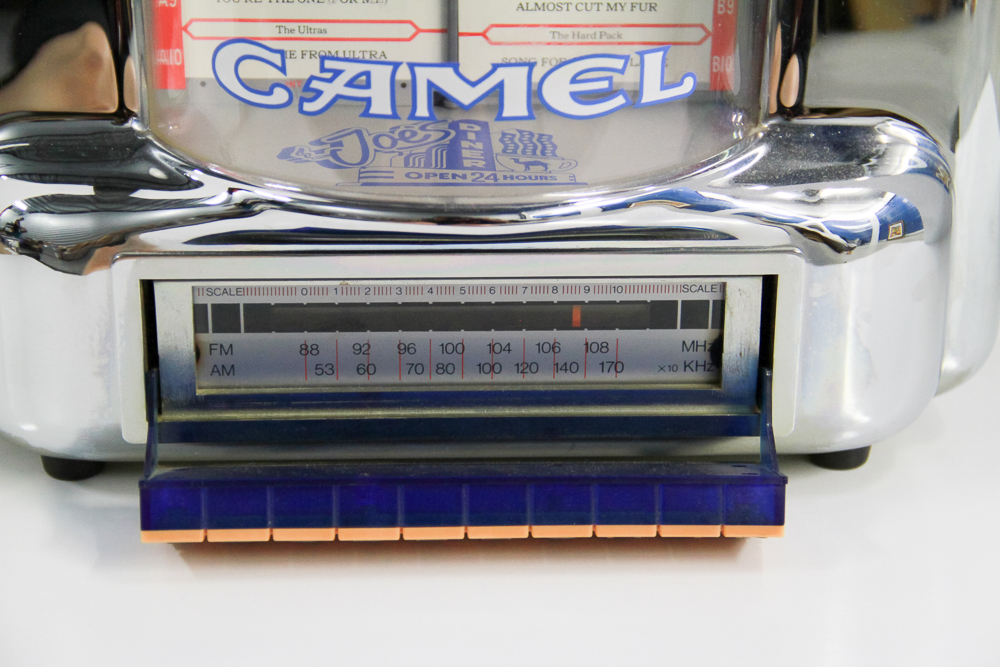 Camel Cigarette Jukebox Style Radio Receiver