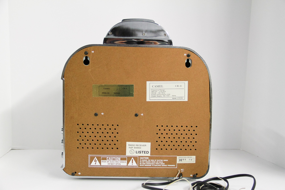 Camel Cigarette Jukebox Style Radio Receiver