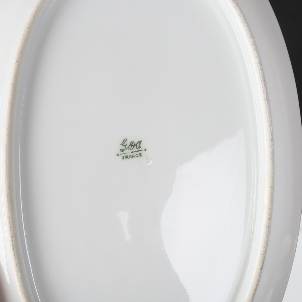 Collection of Vintage GDA France Gilt China