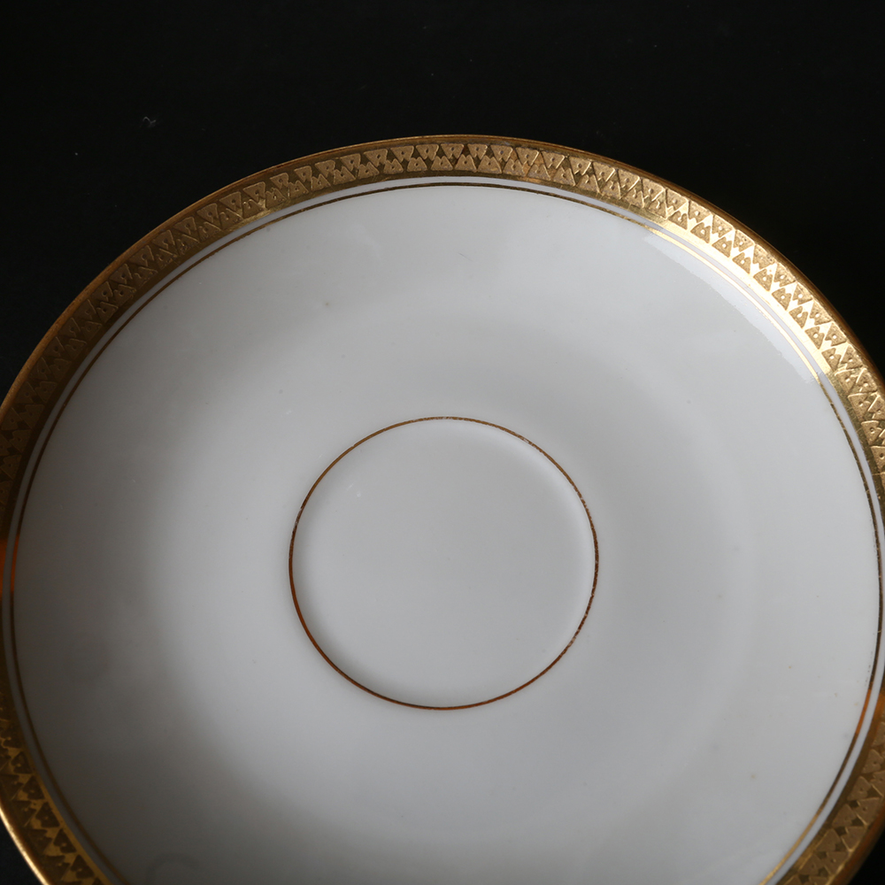 Collection of Vintage GDA France Gilt China