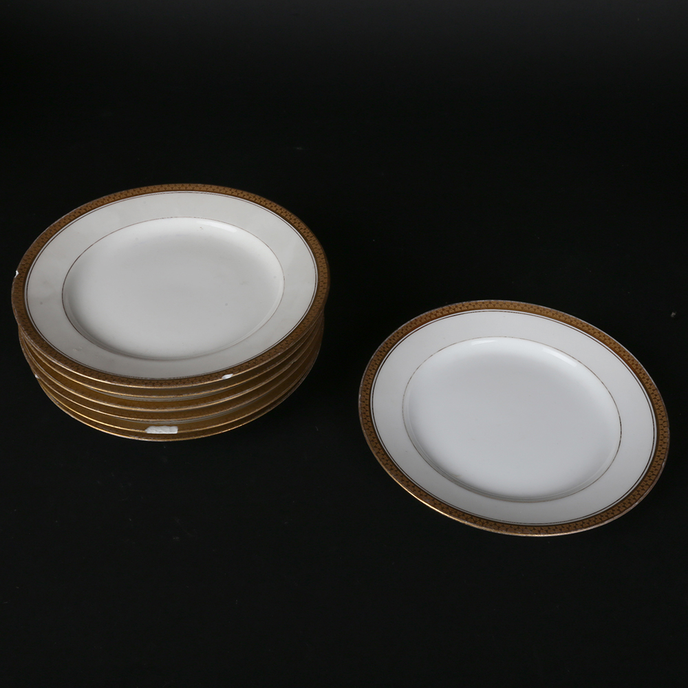 Collection of Vintage GDA France Gilt China