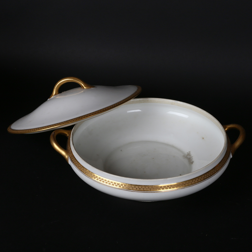 Collection of Vintage GDA France Gilt China