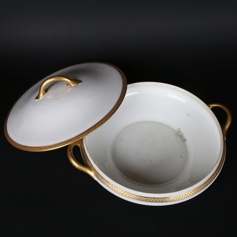 Collection of Vintage GDA France Gilt China