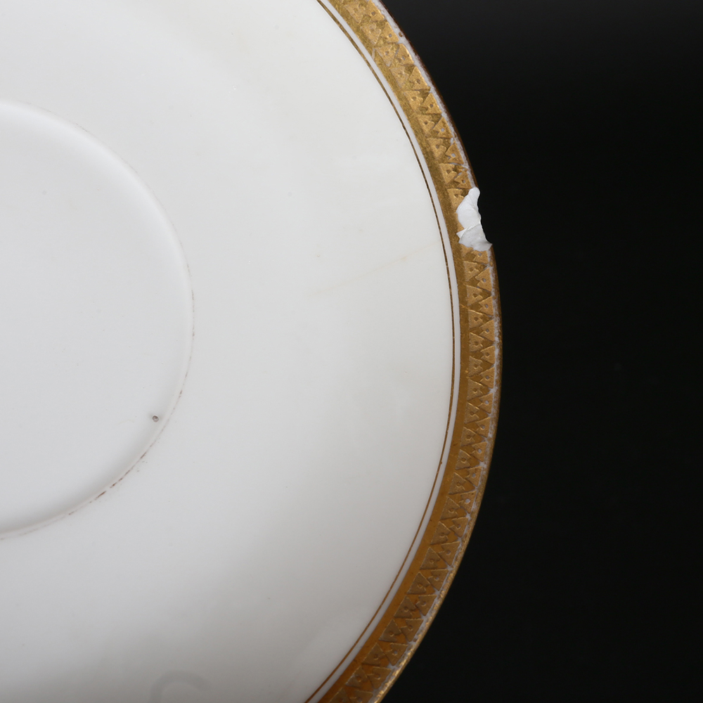 Collection of Vintage GDA France Gilt China