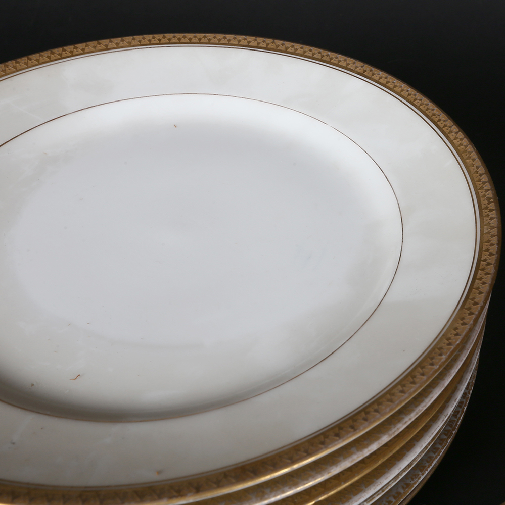 Collection of Vintage GDA France Gilt China