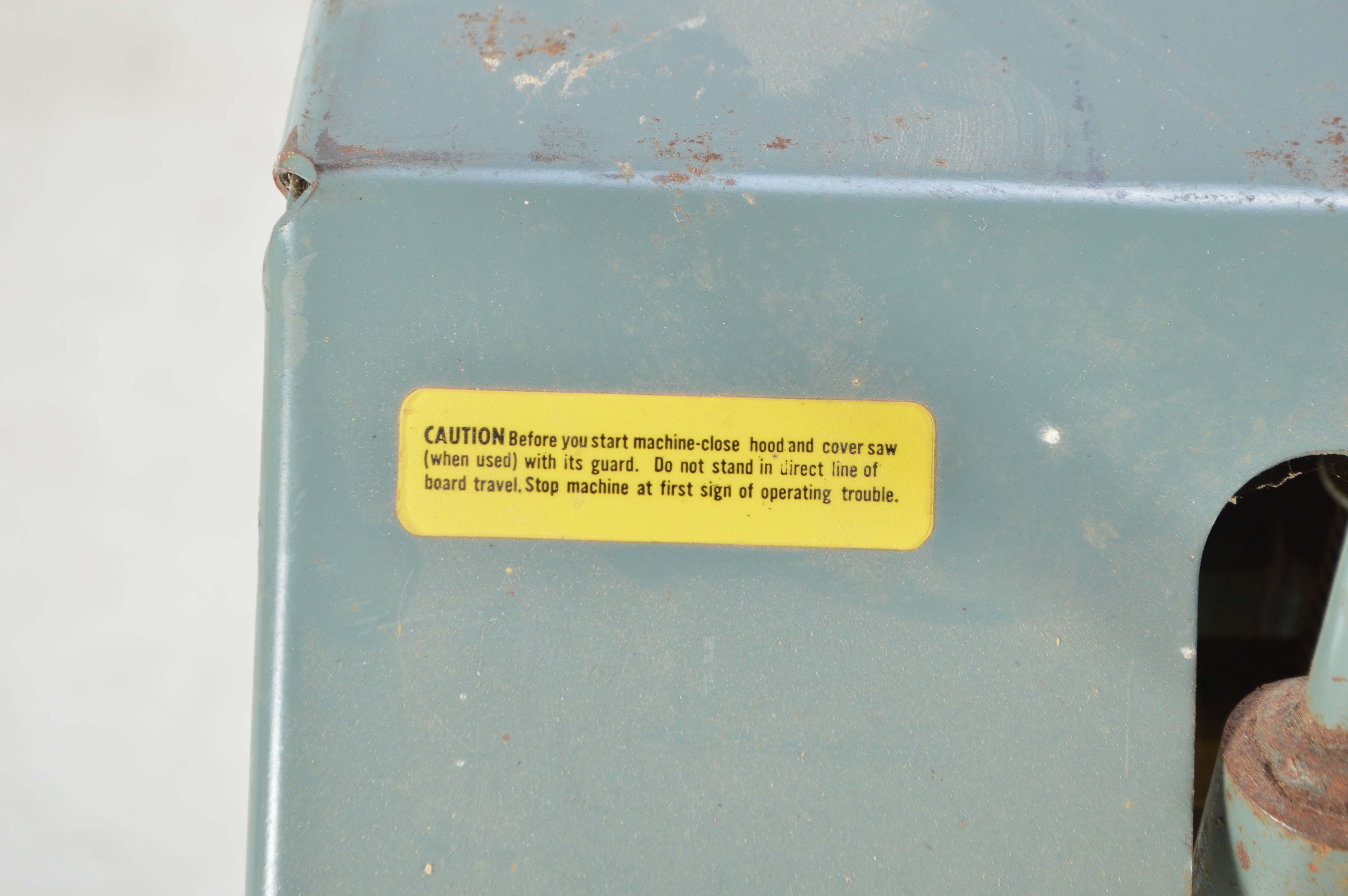 Belsaw Manufacturing Wood Planer Model 9103