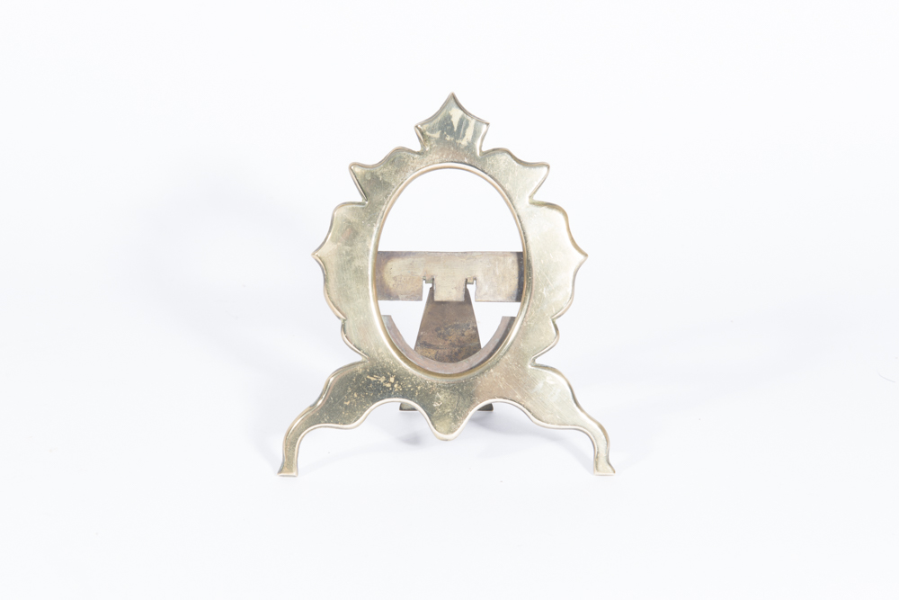 Victorian Brass Picture Frame