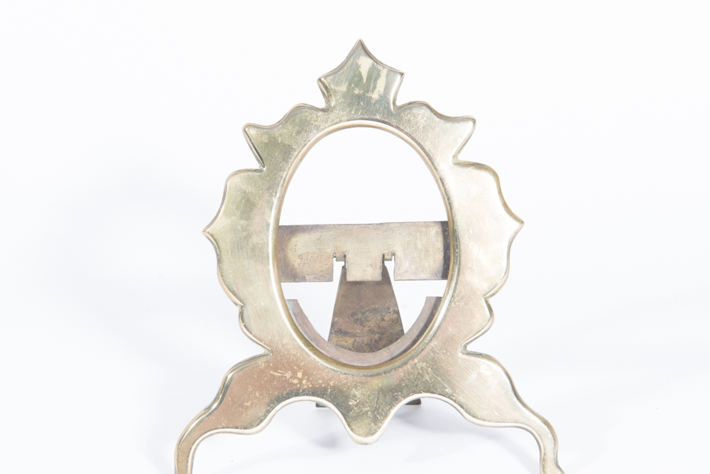 Victorian Brass Picture Frame