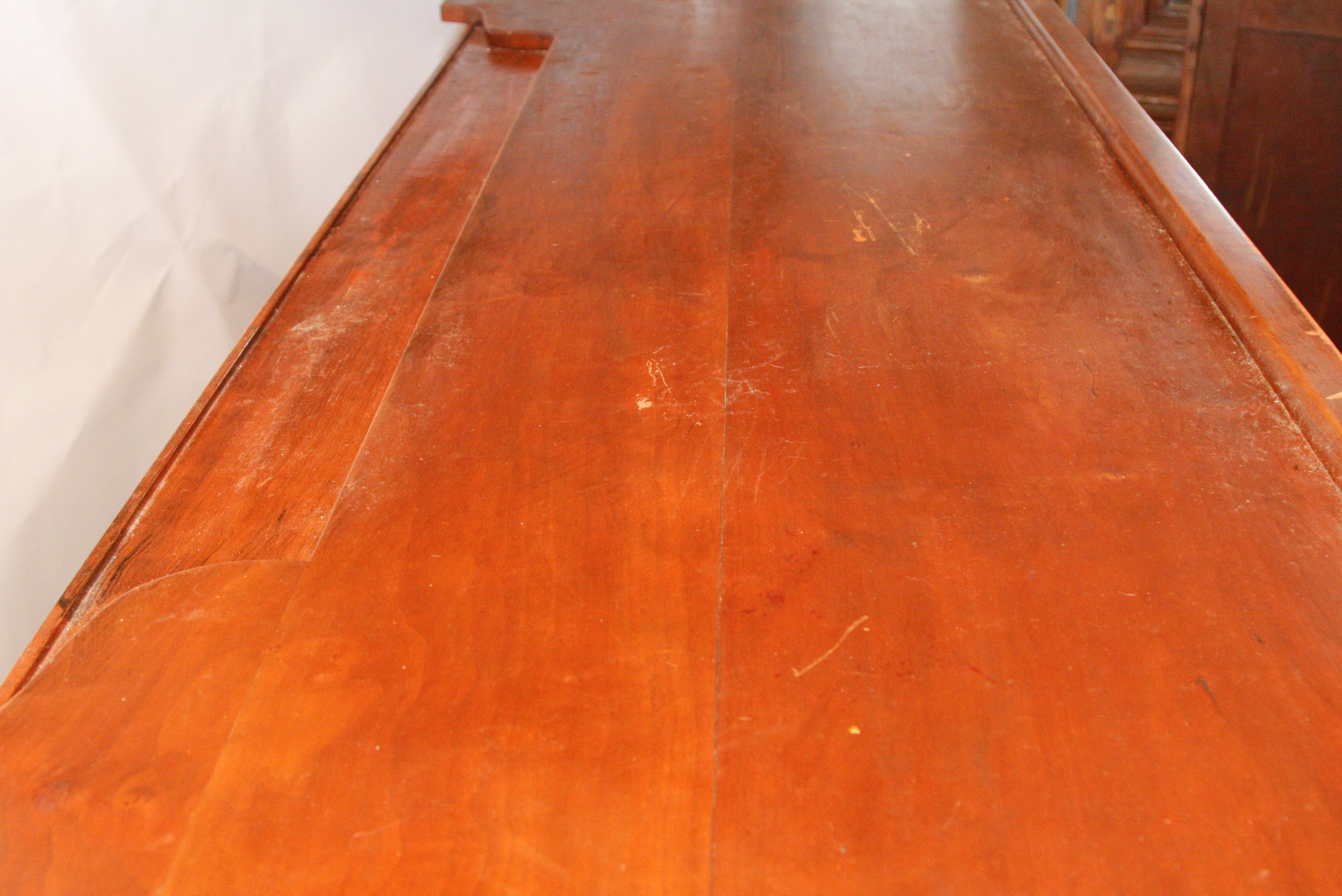 Vintage Empire Style Bar with Hanging Liquor Cabinet