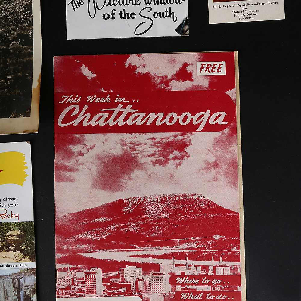 Collection of Vintage Chattanooga Tennessee Brochures, Maps, and Photos