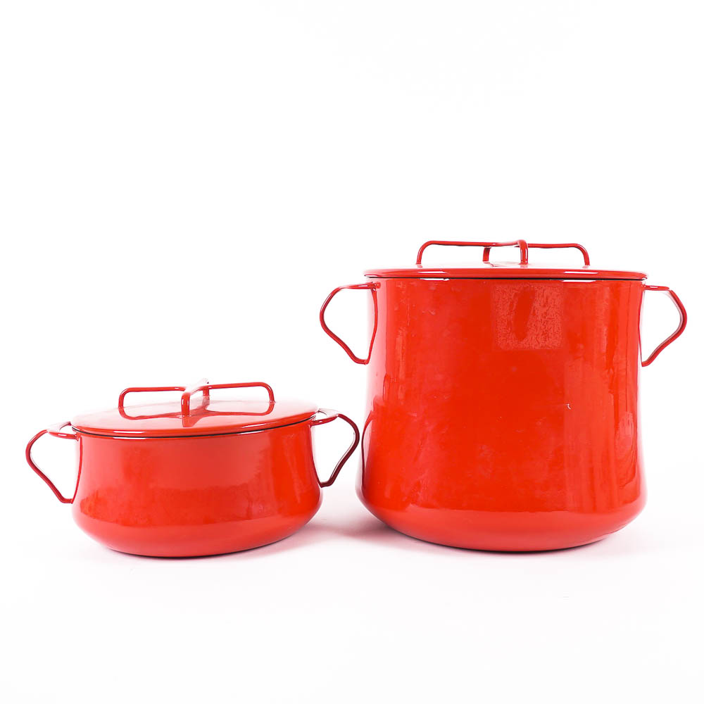 Dansk Kobenstyle Red Enameled Cookware