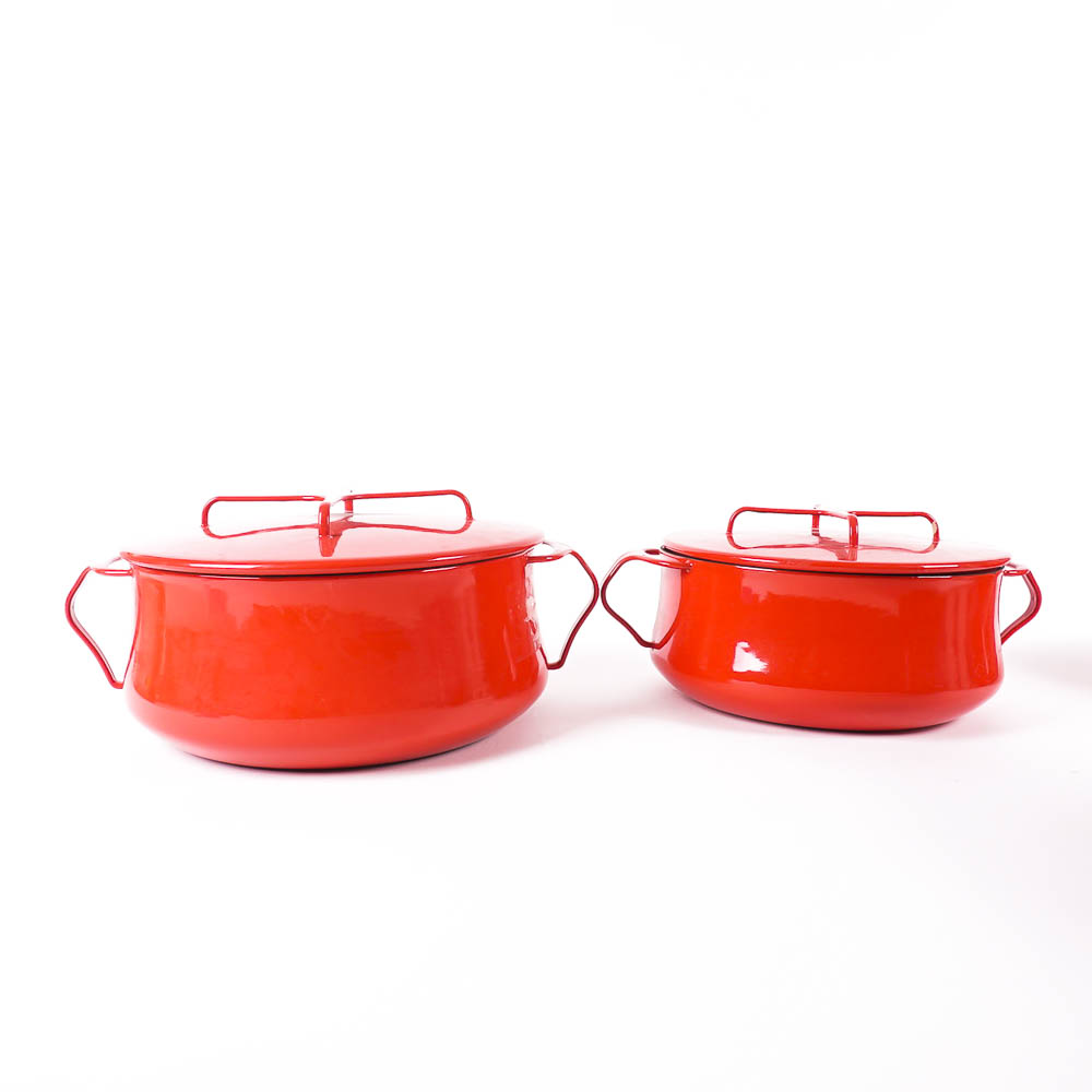 Dansk Kobenstyle Red Enameled Cookware