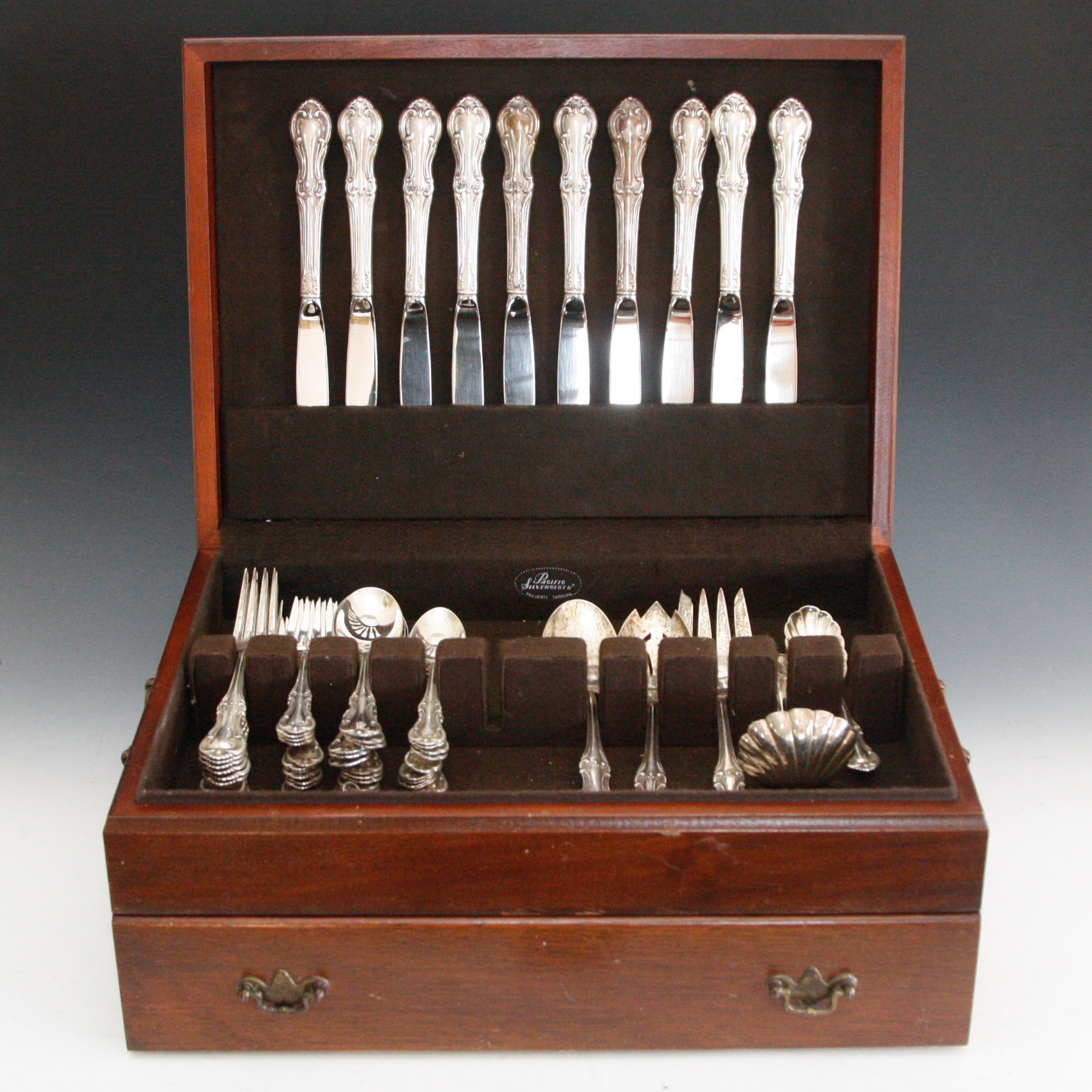 International Sterling "Joan of Arc" Flatware Service for Ten