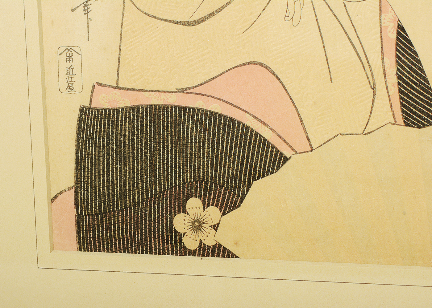 Kitagawa Utamaro Ukiyo-e Woodblock "Tomimoto Toyohina"