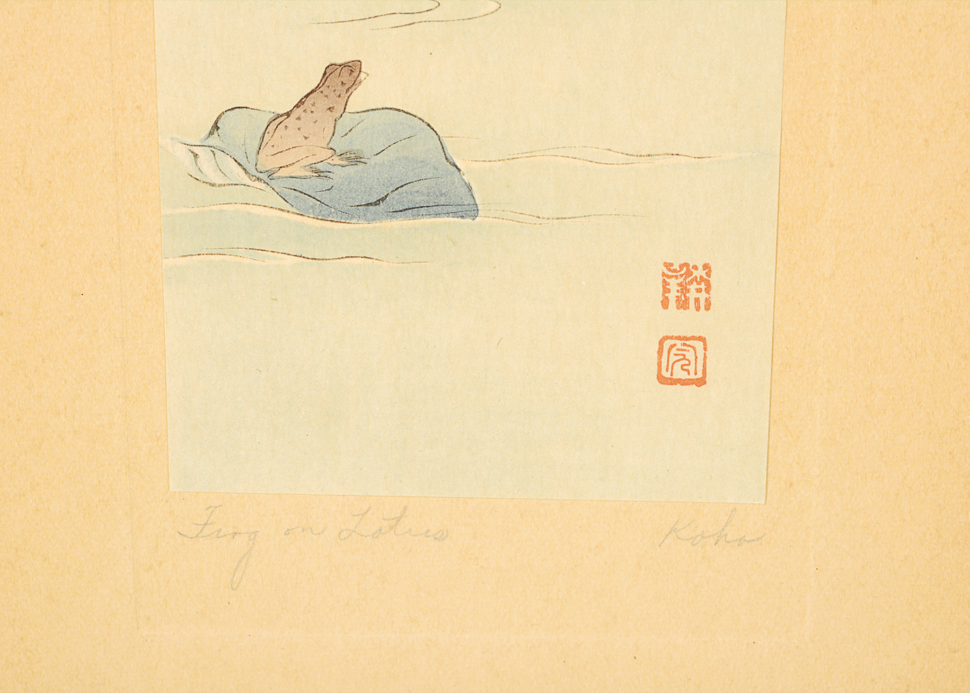 Shoda Koho Early 20th-Century Japanese Woodblock Prints