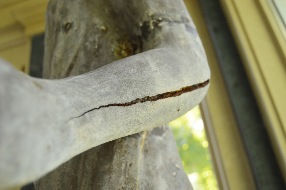 Cast Iron Figural Pedestal Garden Statue