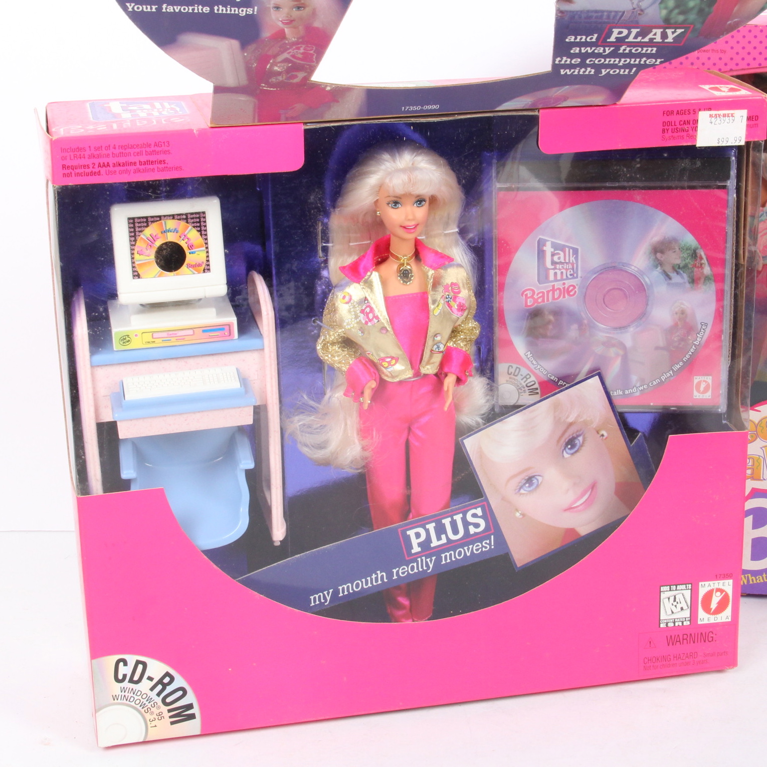 Grouping of Talking Barbie Dolls