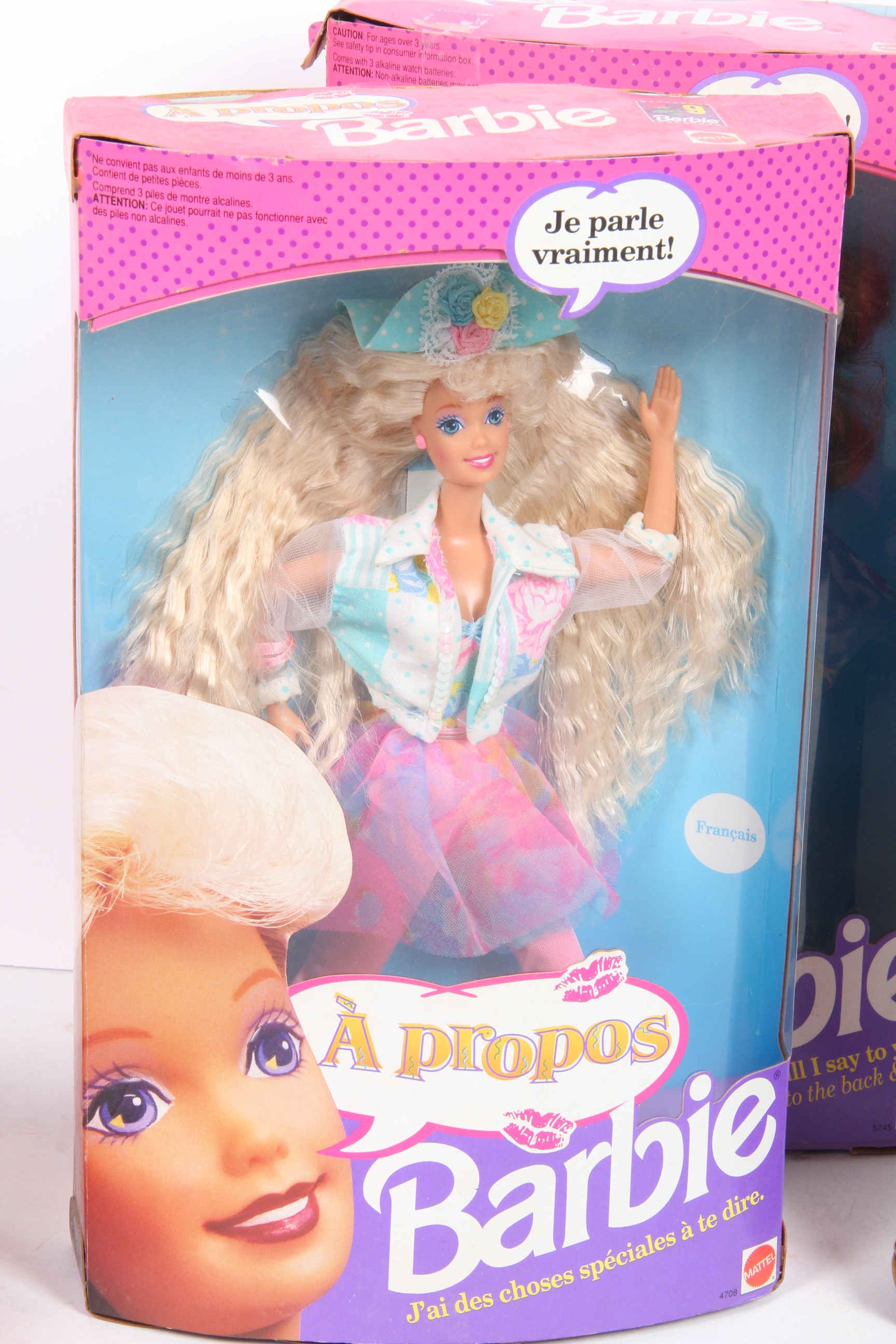 Grouping of Talking Barbie Dolls