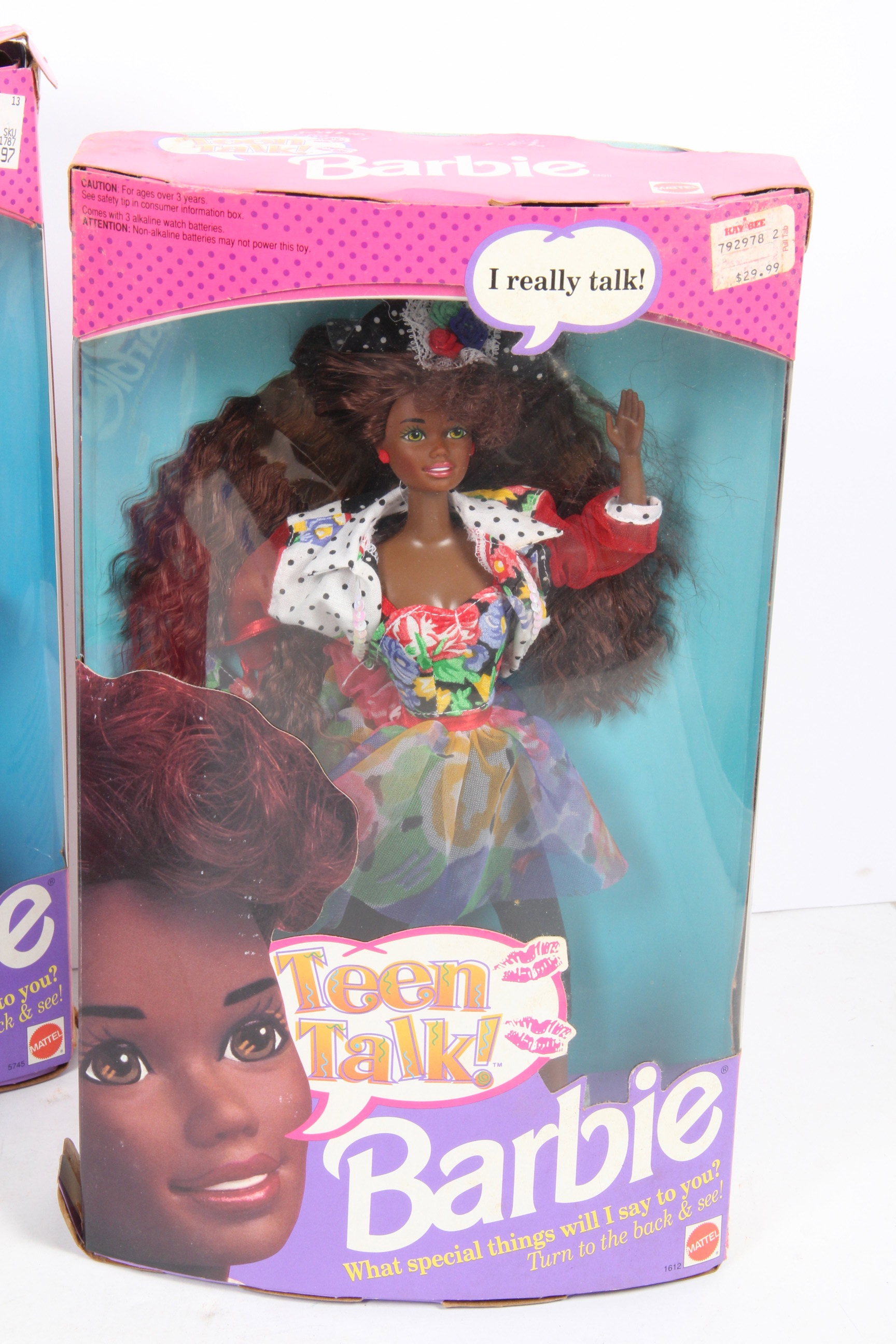 Grouping of Talking Barbie Dolls