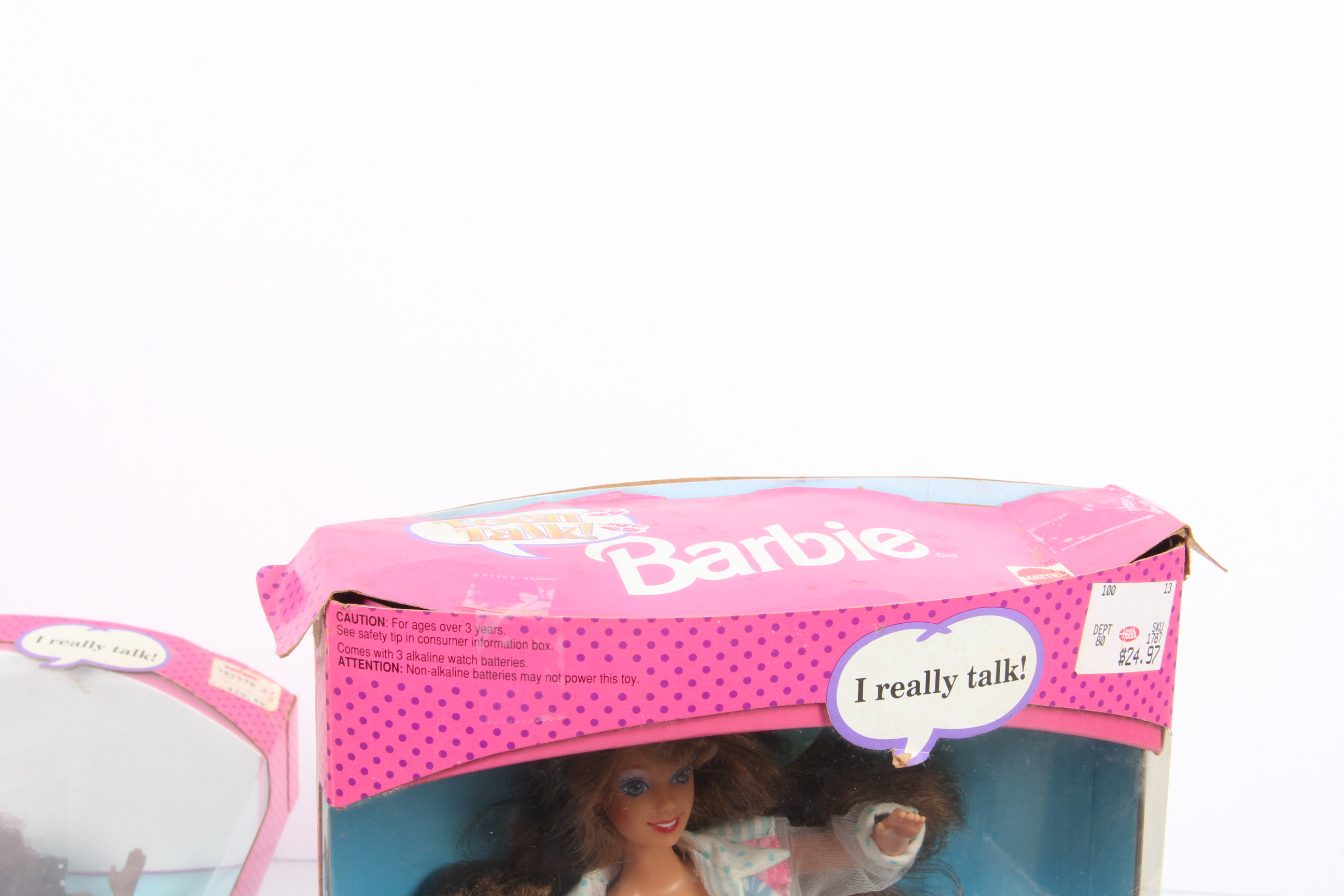 Grouping of Talking Barbie Dolls