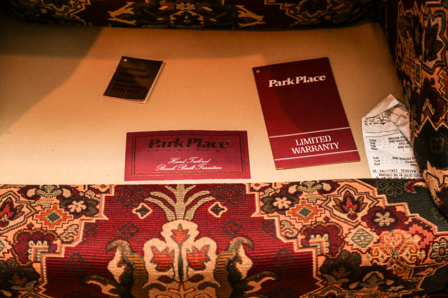 Park Place Furniture Upholstered Armchair