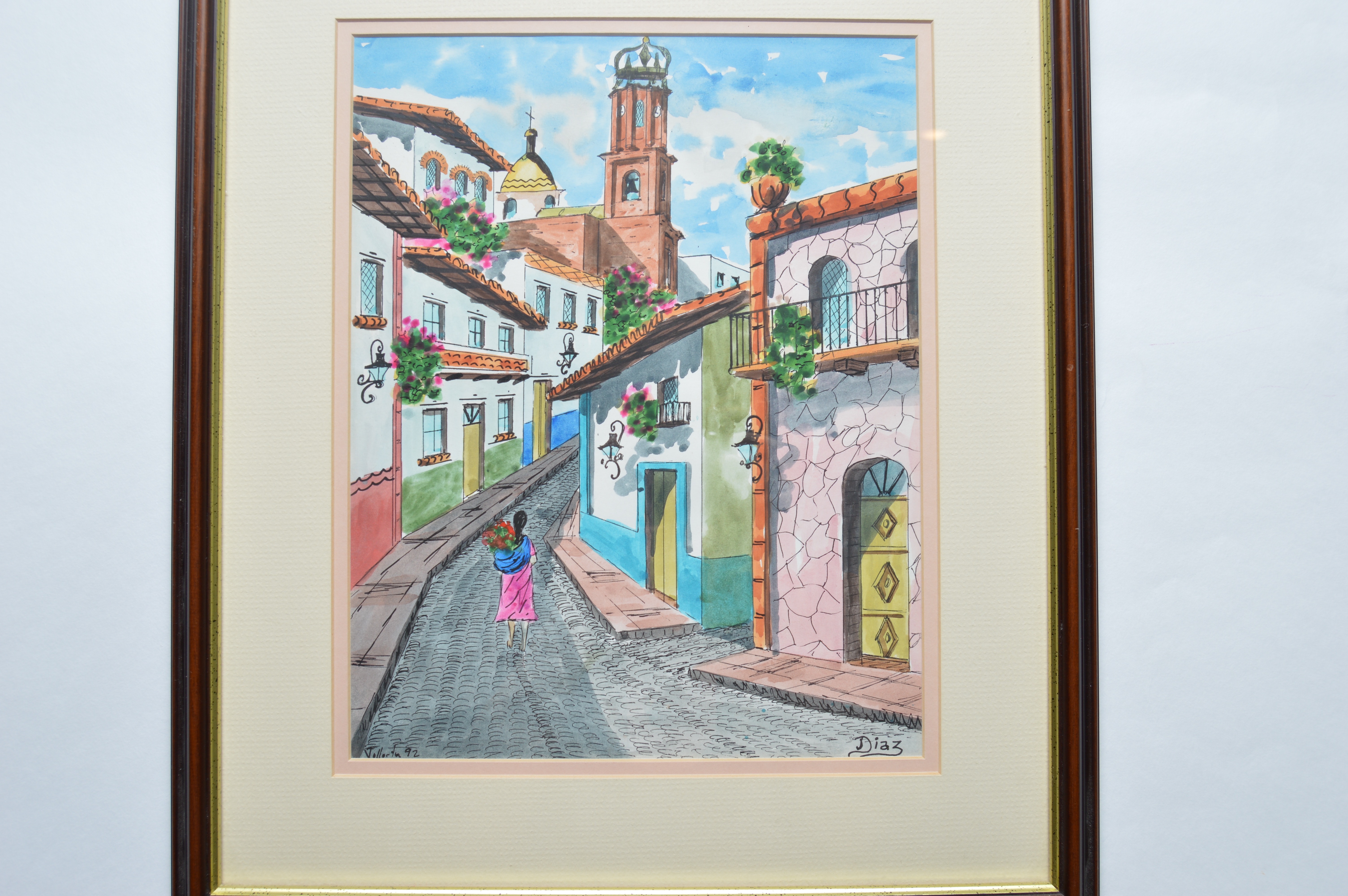 Diaz Original Watercolor