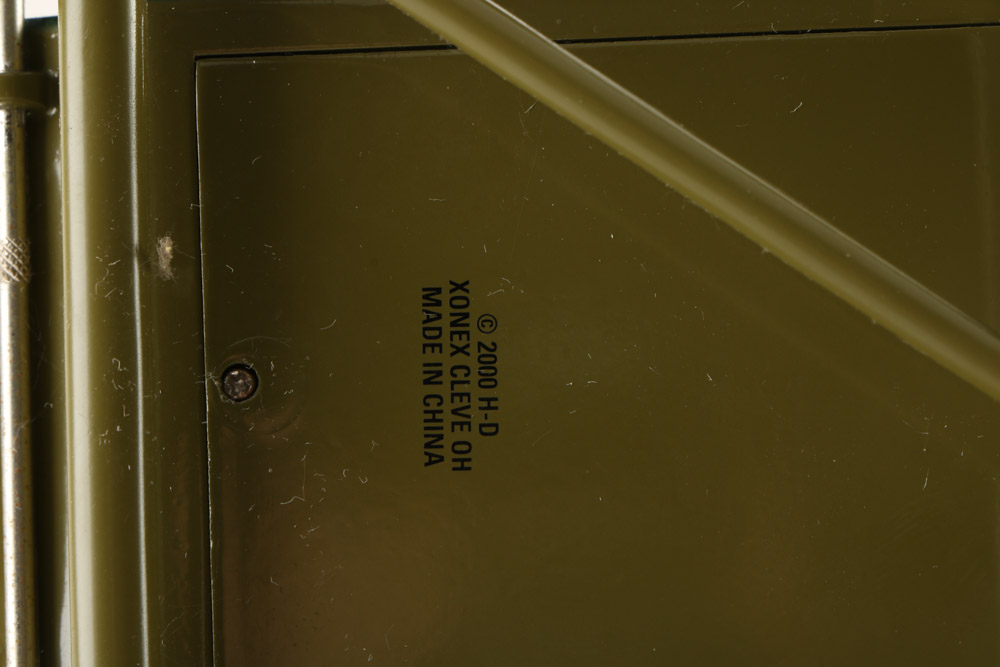 1917 Harley Davidson Motorcycle with Sidecar Die-Cast