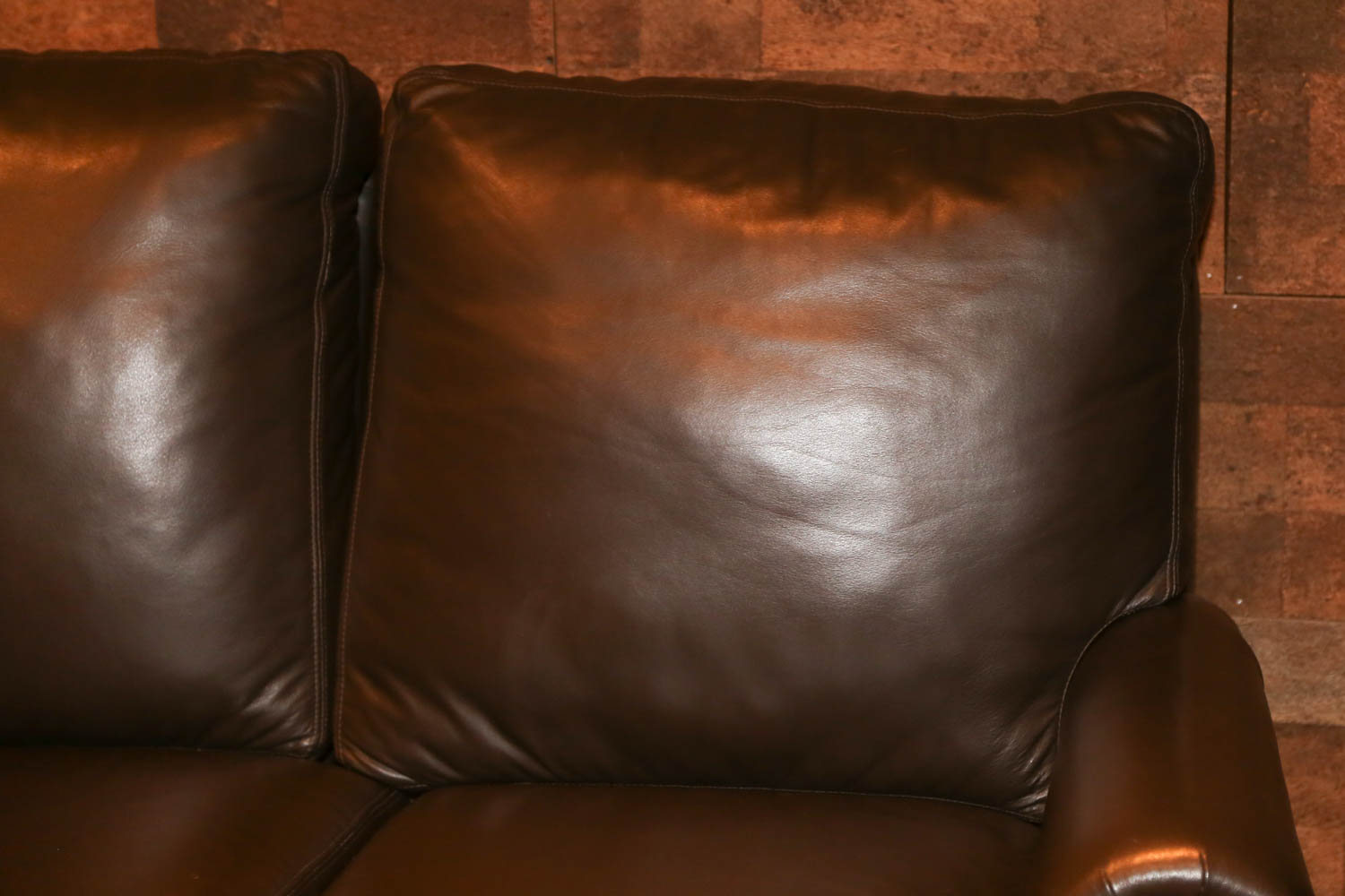 Leather Three-Piece Sectional Sofa by Distinction Leather Furniture