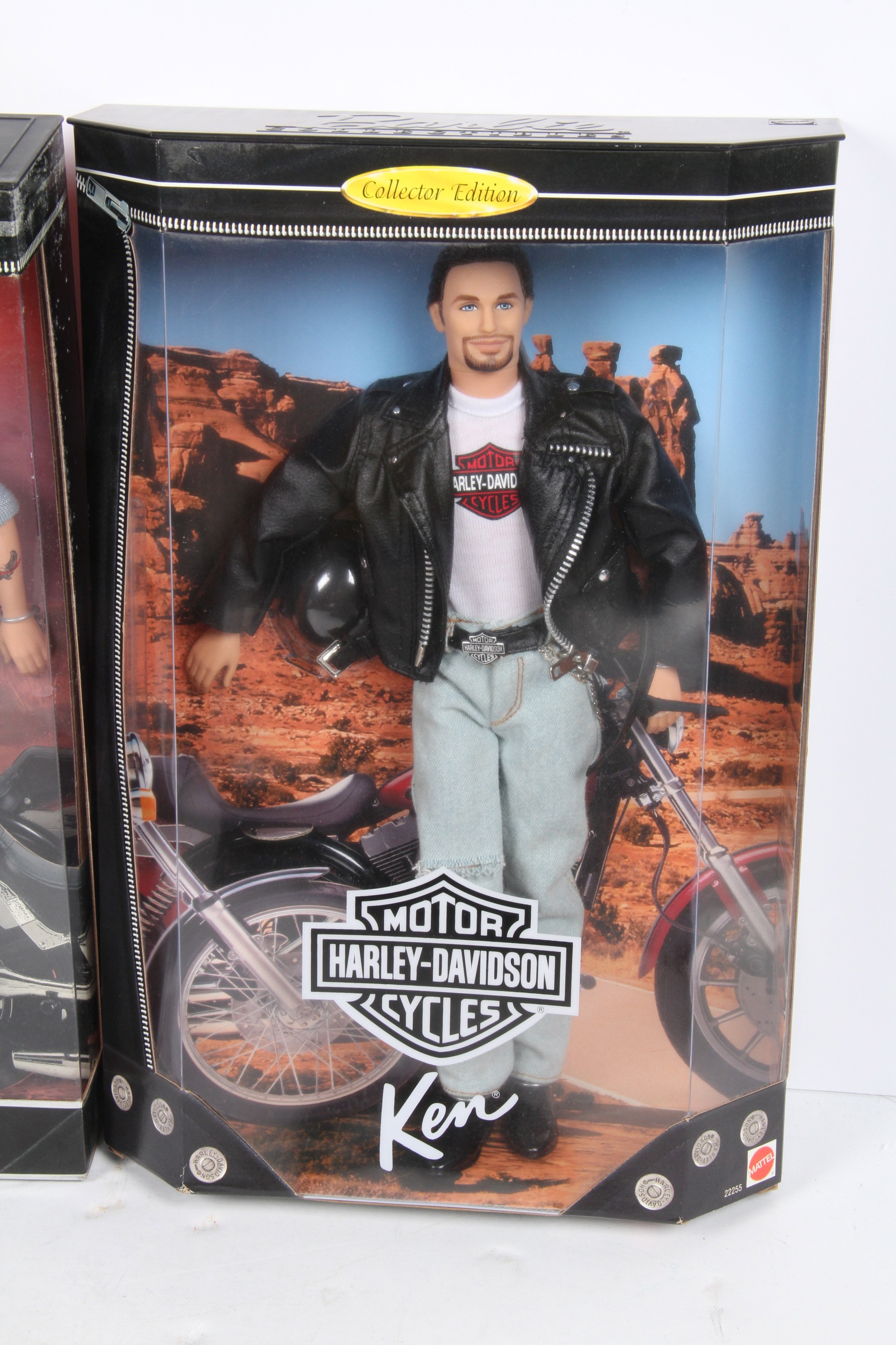 Collection of Harley-Davidson Barbie and Ken Dolls