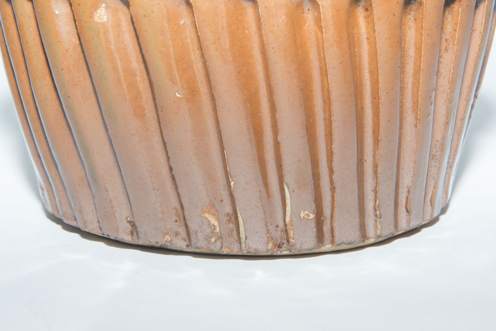 Early American Brown Pottery Mold