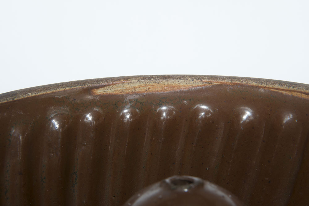 Early American Brown Pottery Mold