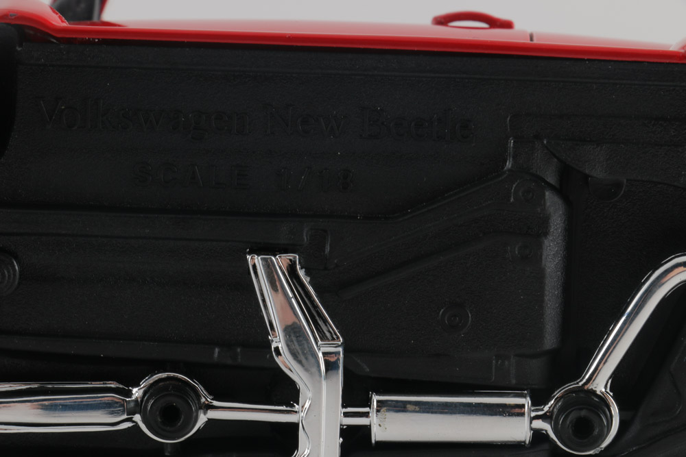 Assortment of Five Modern Volkswagen Beetle Die-Cast Cars