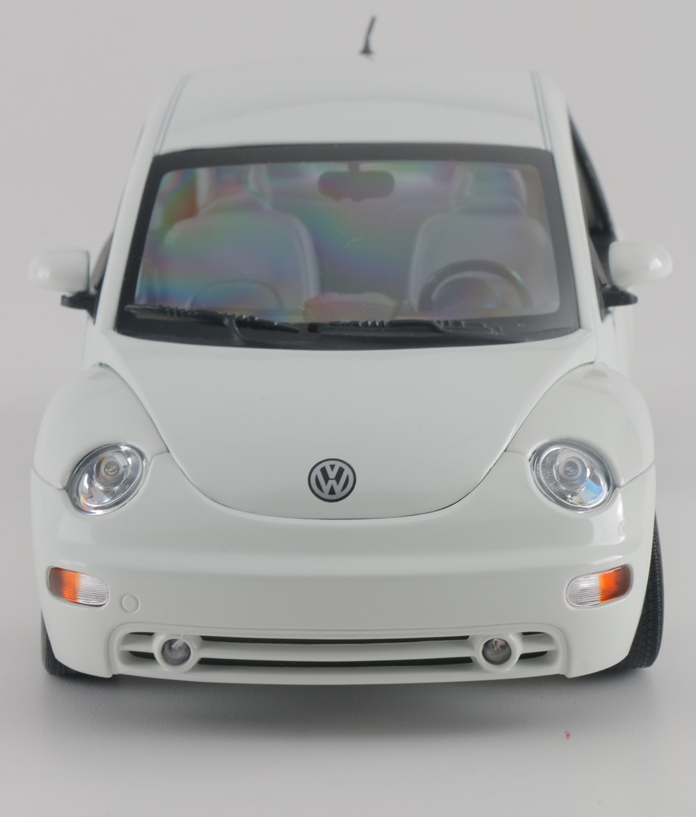 Assortment of Five Modern Volkswagen Beetle Die-Cast Cars